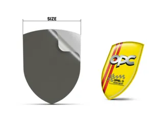 OPC Domed Decals Sticker Car Durable Limited Style